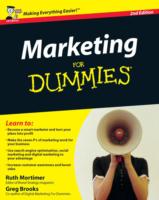 Marketing for Dummies (For Dummies) -- Paperback （2 REV ED）