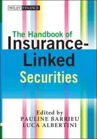 保険リンク証券ハンドブック<br>The Handbook of Insurance-Linked Securities (Wiley Finance)