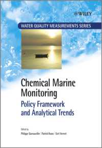 Chemical Marine Monitoring : Policy Framework and Analytical Trends (Water Quality Measurements)