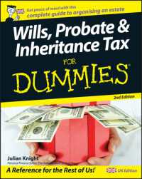 Wills, Probate, & Inheritance Tax for Dummies （2ND）