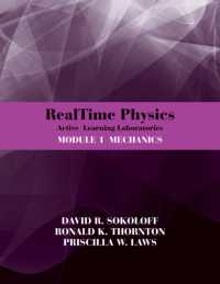 RealTime Physics Active Learning Laboratories Module 1 : Mechanics (Realtime Physics)