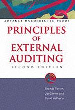 外部監査の原理（第２版）<br>Principles of External Auditing （2ND）
