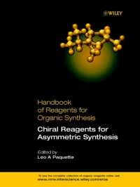 不斉合成のためのキラル試薬<br>Chiral Reagents for Asymmetric Synthesis : Handbook of Reagents for Organic Synthesis