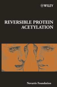 Reversible Protein Acetylation (Ciba Foundation Symposia)