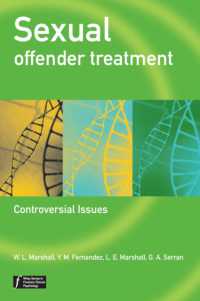 Sexual Offender Treatment : Controversial Issues (Wiley Series in Forensic Clinical Psychology)