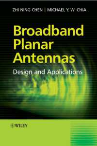 ブロードバンド平面アンテナ<br>Broadband Planar Antennas : Design and Applications