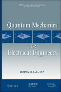 Quantum Mechanics for Electrical Engineers (Ieee Press Series on Microelectronic Systems)