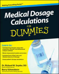 Medical Dosage Calculations for Dummies (For Dummies (Health & Fitness))