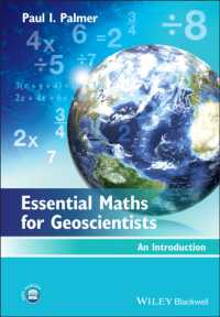 地球科学者のための必須数学入門<br>Essential Maths for Geoscientists : An Introduction