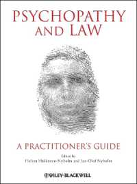 精神病質と法：実務家向けガイド<br>Psychopathy and Law : A Practitioner's Guide