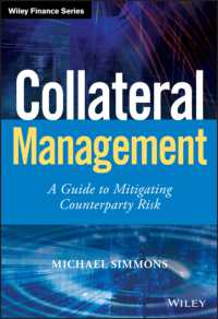 担保管理：カウンターパーティ・リスクの軽減<br>Collateral Management : A Guide to Mitigating Counterparty Risk (Wiley Finance)