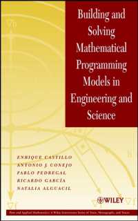Building and Solving Mathematical Programming Models in Engineering and Science (Pure and Applied Mathematics (Wiley))