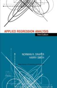 Applied Regression Analysis (2-Volume Set) (Wiley Series in Probability and Statistics) （3 HAR/DIS）