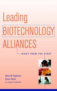 Leading Biotechnology Alliances : Right from the Start