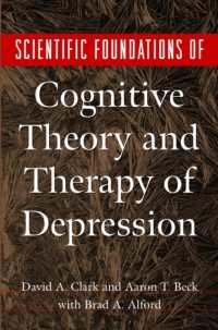 Scientific Foundations of Cognitive Theory and Therapy of Depression