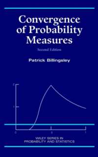 Convergence of Probability Measures (Wiley Series in Probability and Statistics) （2 SUB）