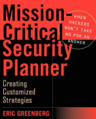 Mission-Critical Security Planner : When Hackers Won't Take No for an Answer