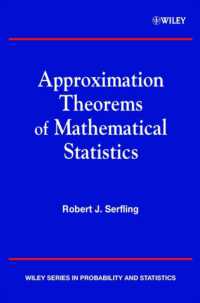Approximation Theorems of Mathematical Statistics (Wiley Series in Probability and Statistics)
