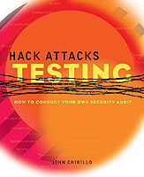 Hack Attacks Testing : How to Conduct Your Own Security Audit （PAP/CDR）