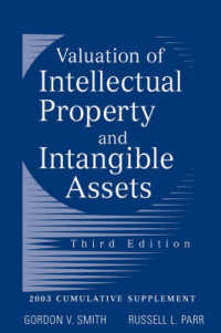Valuation of Intellectual Property and Intangible Assets （3RD）