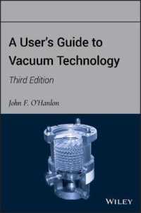 真空技術ユーザーガイド（第３版）<br>A User's Guide to Vacuum Technology （3RD）