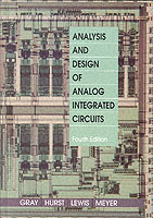 Analysis and Design of Analog Integrated Circuits （4TH）