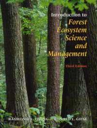 Introduction to Forest Ecosystem Science and Management （3RD）
