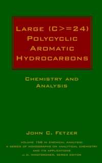 Large (C>=24) Polycyclic Aromatic Hydrocarbons : Chemistry and Analysis (Chemical Analysis)