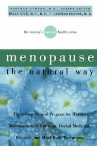 Menopause the Natural Way (Women's Natural Health Series)