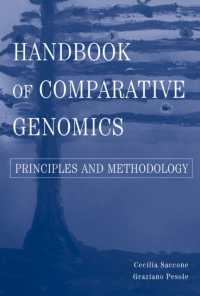 Handbook of Comparative Genomics : Principles and Methodology