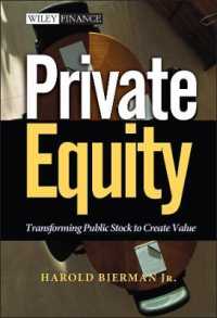 Private Equity : Transforming Public Stock to Create Value (Wiley Finance)