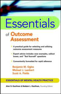 Essentials of Outcome Assessment (Essentials of Mental Health Practice)