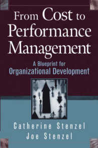 コスト管理からパフォーマンス管理へ<br>From Cost to Performance Management : A Blueprint for Organizational Development
