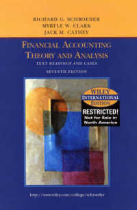 Accounting Theory : Text and Readings （7TH）