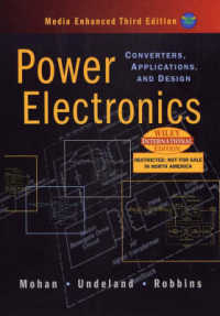 Power Electronics : Converters, Applications and Design, Media Enhanced （3RD）