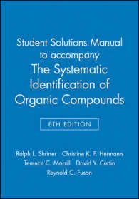 The Systematic Identification of Organic Compounds （8 SOL）