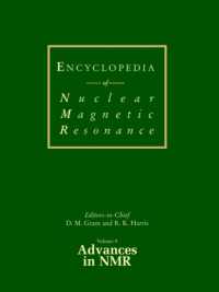 核磁気共鳴大事典（第９巻）<br>Encyclopedia of Nuclear Magnetic Resonance, Volume 9