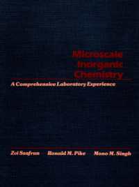 Microscale Inorganic Chemistry : A Comprehensive Laboratory Experience -- Hardback