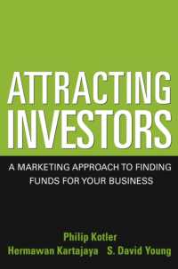 『コトラーの資金調達マーケティング』（原書）<br>Attracting Investors : A Marketing Approach to Finding Funds for Your Business