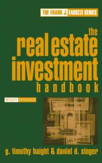 The Real Estate Investment Handbook (Frank J Fabozzi Series)