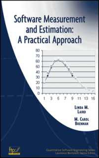 ソフトウェアの測定と予測<br>Software Measurement and Estimation : A Practical Approach (Quantitative Software Engineering Series)