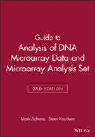 Guide to Analysis of DNA Microarray Data : Microarray Analysis Set （2ND）