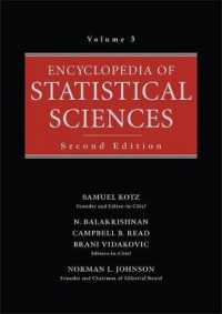 Encyclopedia of Statistical Sciences, Volume 3 （2ND）