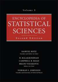 Encyclopedia of Statistical Sciences, Volume 3 （2ND）