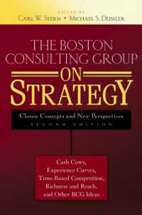 ボストンコンサルティンググループの戦略論（第２版）<br>The Boston Consulting Group on Strategy （2ND）