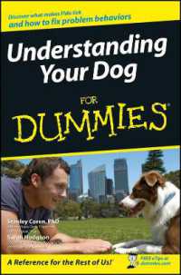 Understanding Your Dog for Dummies (For Dummies (Pets))
