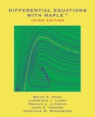 Ｍａｐｌｅを使った微分方程式（第３版）<br>Differential Equations with Maple （3RD）