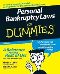Personal Bankruptcy Laws for Dummies (For Dummies (Business & Personal Finance)) （2ND）