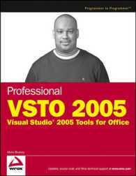 Professional VSTO 2005 : Visual Studio 2005 Tools for Office