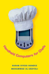Handheld Computers for Chefs
